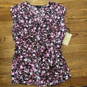 *4/$12** Halogen Ladies Wrap Style Blouse, Size Small, NWT